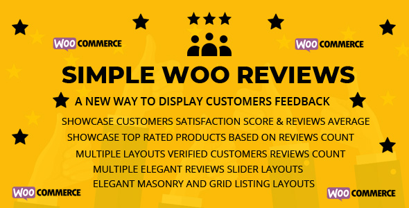 Simple Woo Reviews - Photo Review - Video Review - Checkout Review