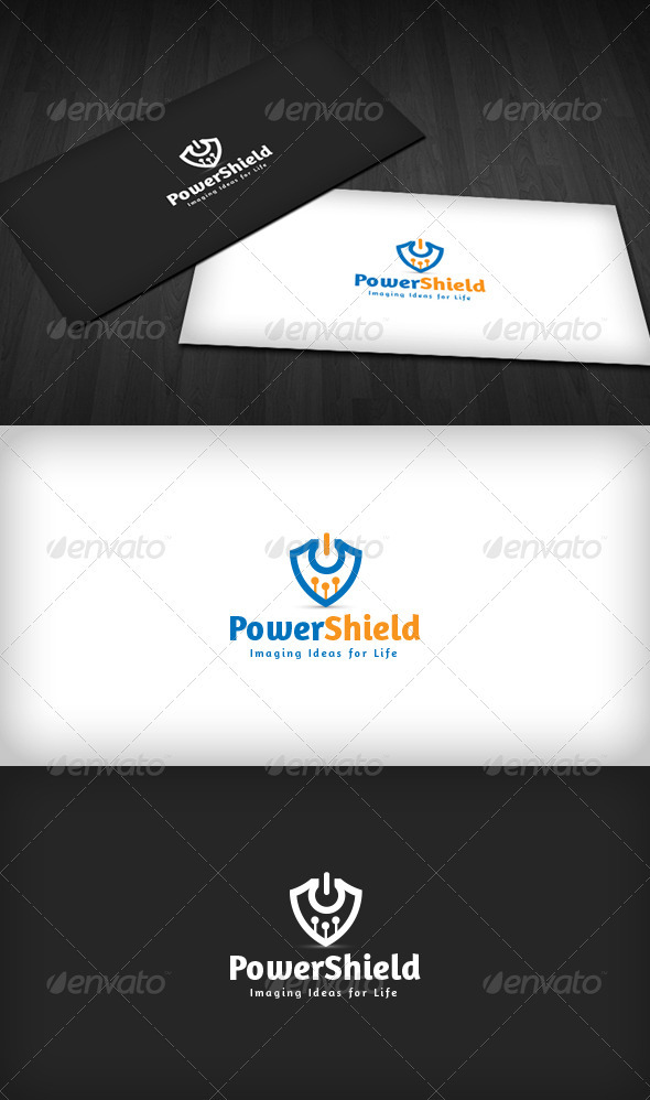 Power Shield Logo - Symbols Logo Templates