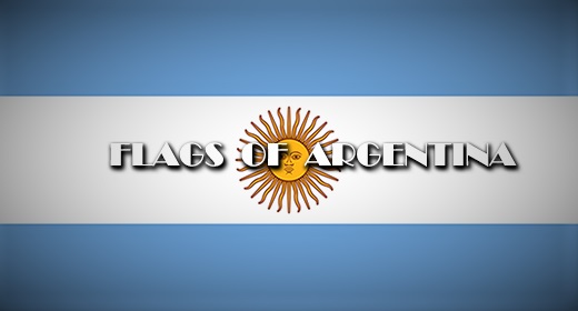 FLAGS OF ARGENTINA FOOTAGE COLLECTION