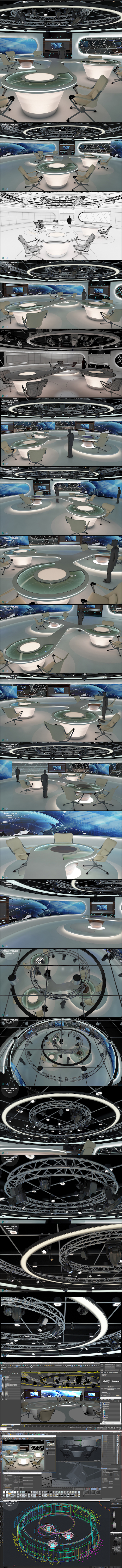 Virtual TV Studio - 3Docean 21546626