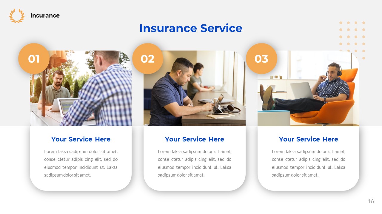 Insurance Company Business Multipurpose Presentation Keynote Template