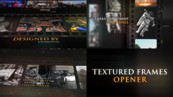 Textured Frame - VideoHive 31672307