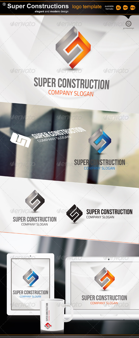 Super Construction - Logo Templates