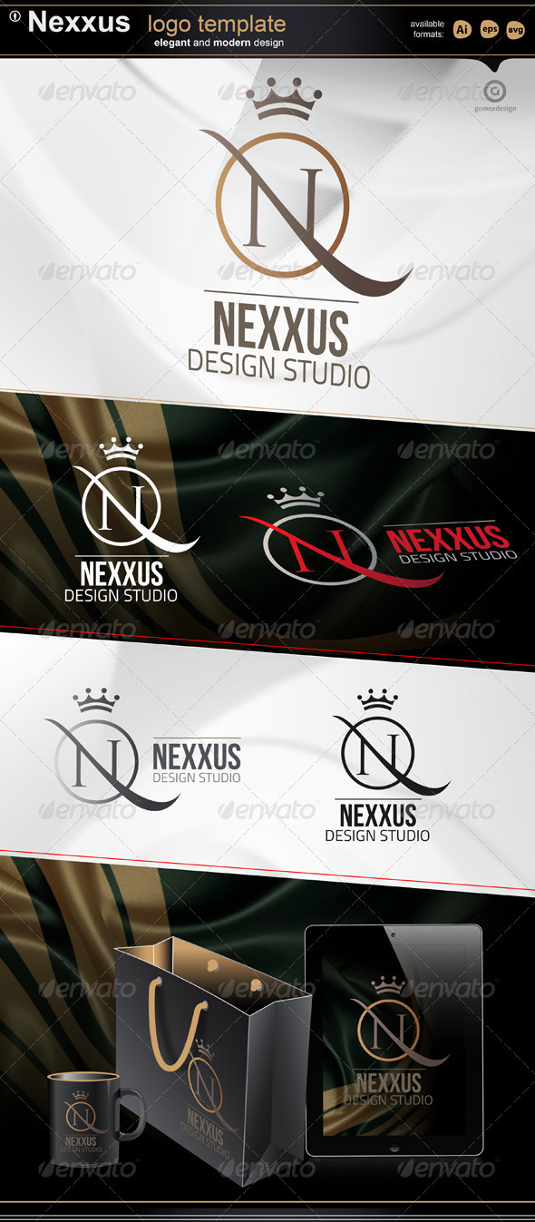 Nexxus design studio - Letters Logo Templates