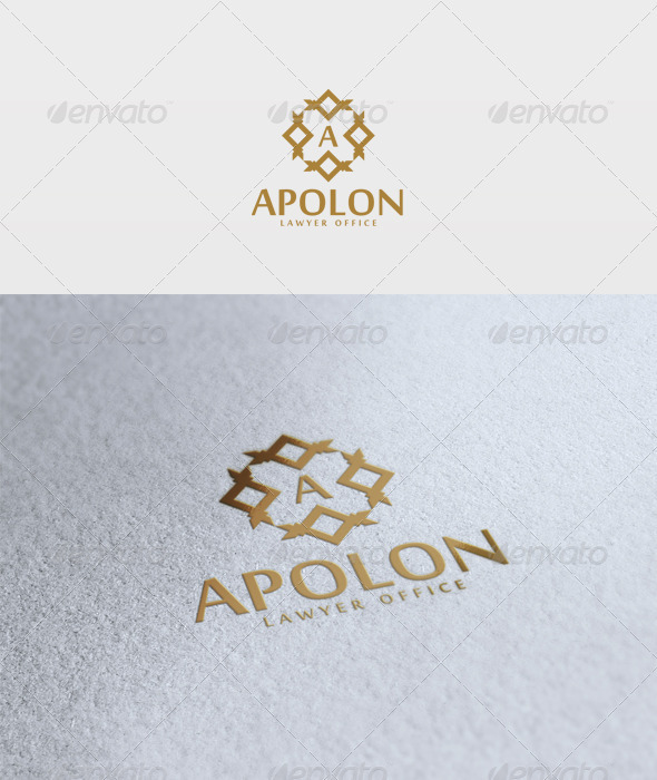 Apolon Logo - Letters Logo Templates