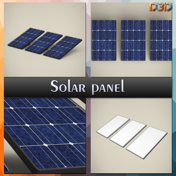 Solar panel - 3Docean 31684574