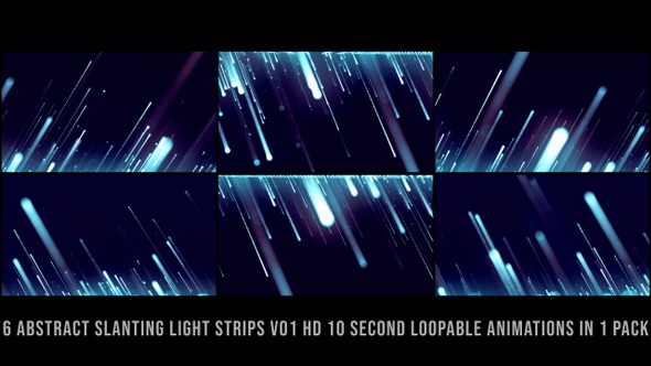 Slanting Light Strips V01