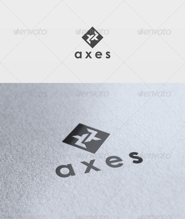 Axes Logo - Vector Abstract