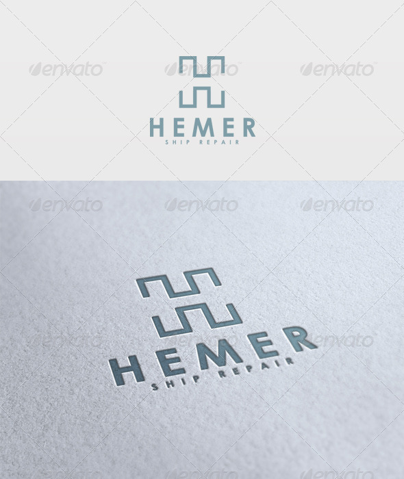 Hemer Logo - Letters Logo Templates