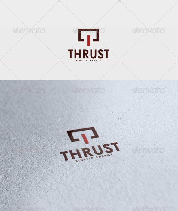 Thrust Logo - Letters Logo Templates