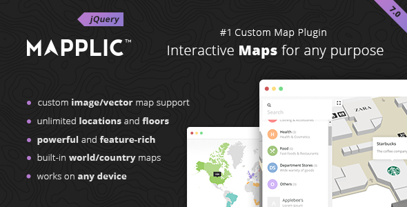 Mapplic - Custom - CodeCanyon 6275001