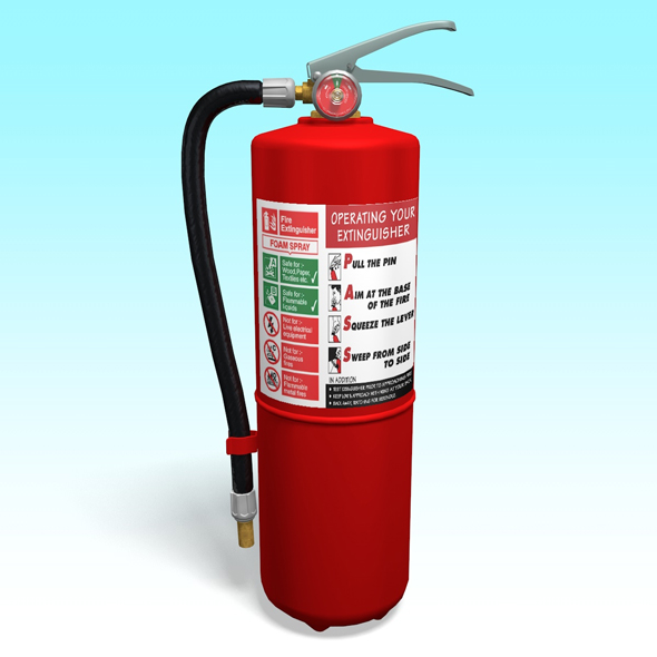 Fire Extinguisher - 3Docean 31691191