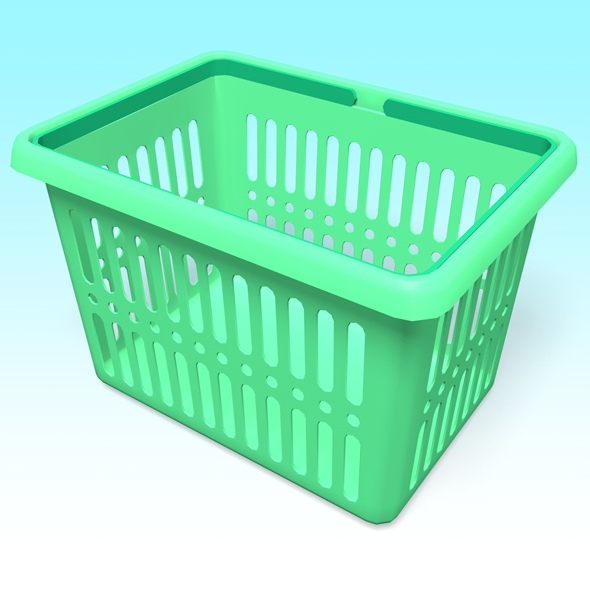 Plastic Basket - 3Docean 31701641