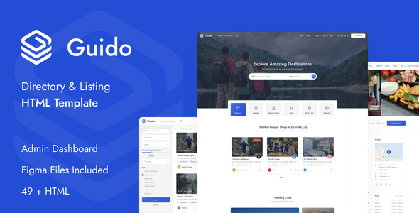 Guido – Directory & Listing HTML Template
