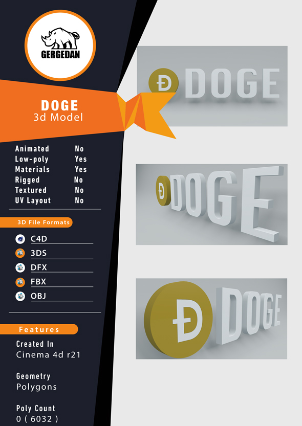 Dogecoin - DOGE - 3Docean 31704970