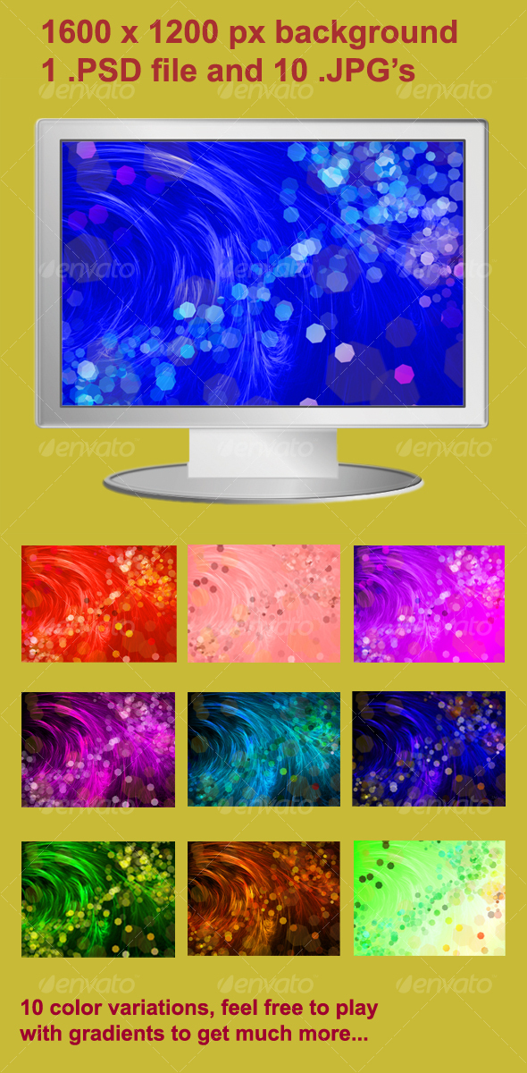 Abstract hair background - Abstract Backgrounds
