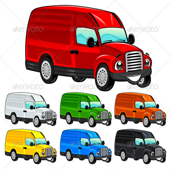 Funny van. - Travel Conceptual