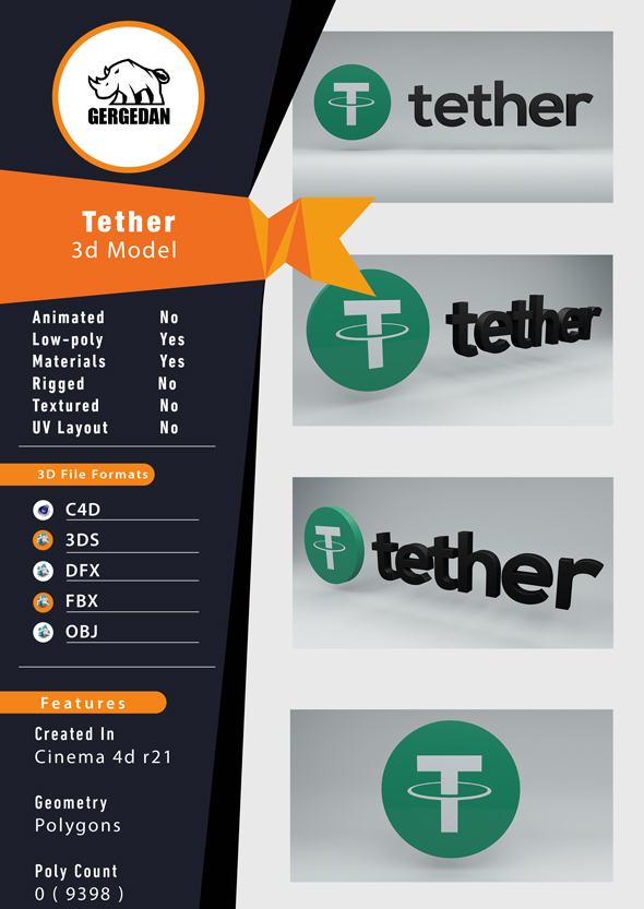 Tether - 3Docean 31705052