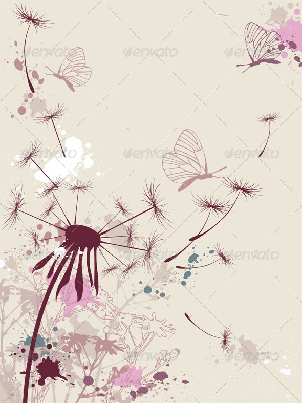 Floral Background - Flowers & Plants Nature