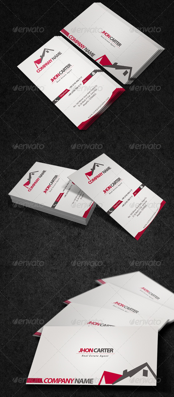 Land Agent Business Card - Creative Business Cards