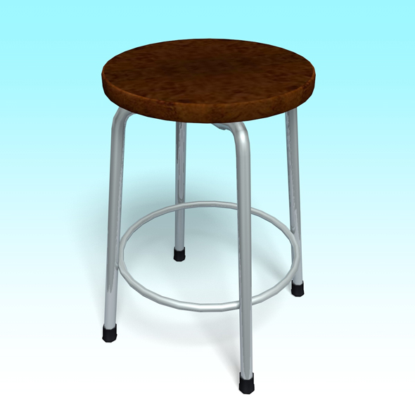 Wood Chair 2 - 3Docean 31711860