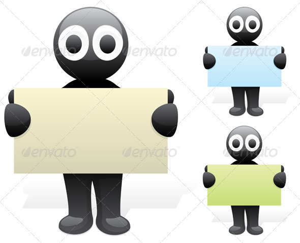 Inky’s Business Card - Characters Vectors
