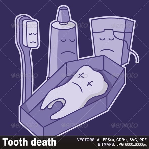 Tooth death - Characters Vectors