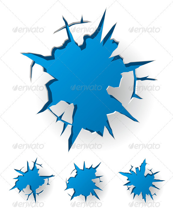 Cracked Background - Decorative Symbols Decorative