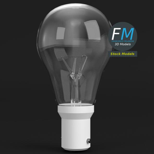 Incandescent light bulb - 3Docean 18710750