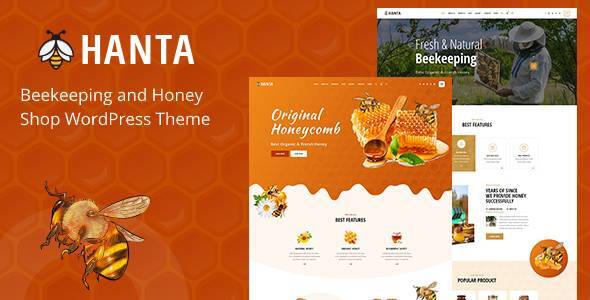 Hanta - Beekeeping - ThemeForest 29361271