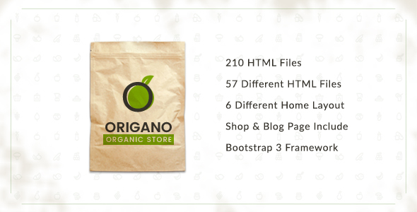 Origano - Organic - ThemeForest 20432135