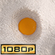 Raw Egg Yolk Falling into Flour - VideoHive Item for Sale