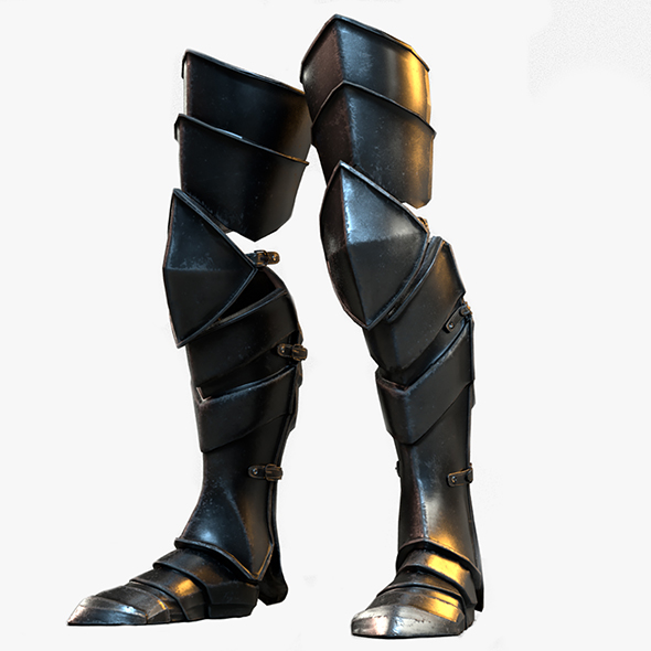Warrior_Leg_Armor_Model - 3Docean 31729594