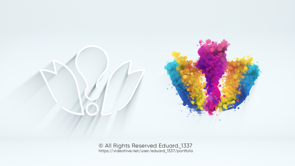 Light Particle Logo - VideoHive 31735713