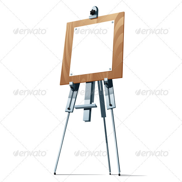 Easel - Man-made Objects Objects