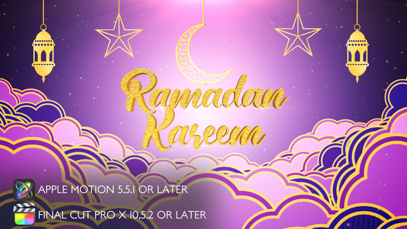 Ramadan Kareem Opener - Apple Motion