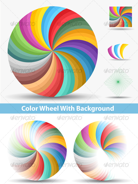 Color Wheel With Background