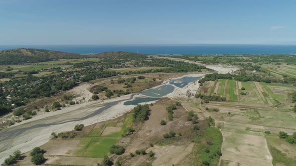 Dry River Bed. Philippines, Luzon alt