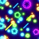Abstract neon shapes background - VideoHive Item for Sale
