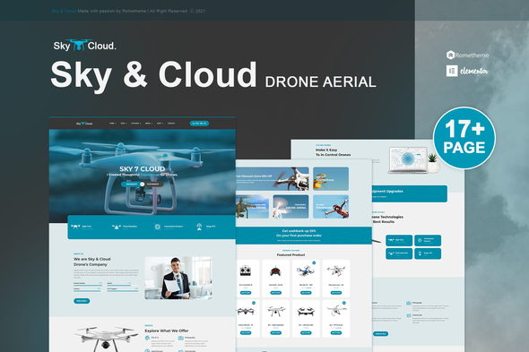SkyCloud - Drone - ThemeForest 31644300