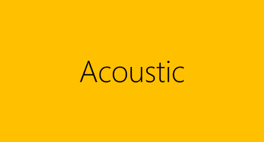 Genre - Acoustic