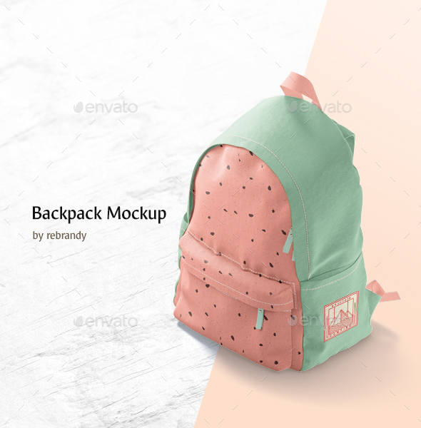 Download Backpack Mockup By Rebrandy Graphicriver