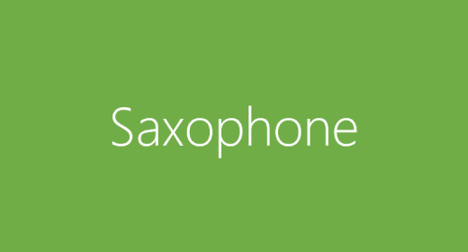 Instrument - Saxophone