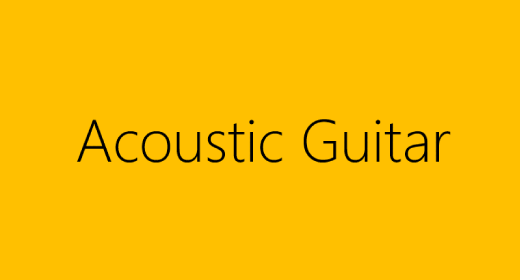 Instrument - Acoustic Guitar