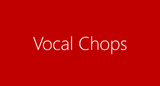 Instrument - Vocal Chops