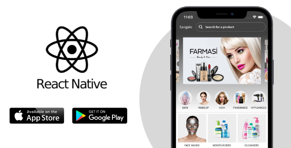 React Native E-commerce App Theme