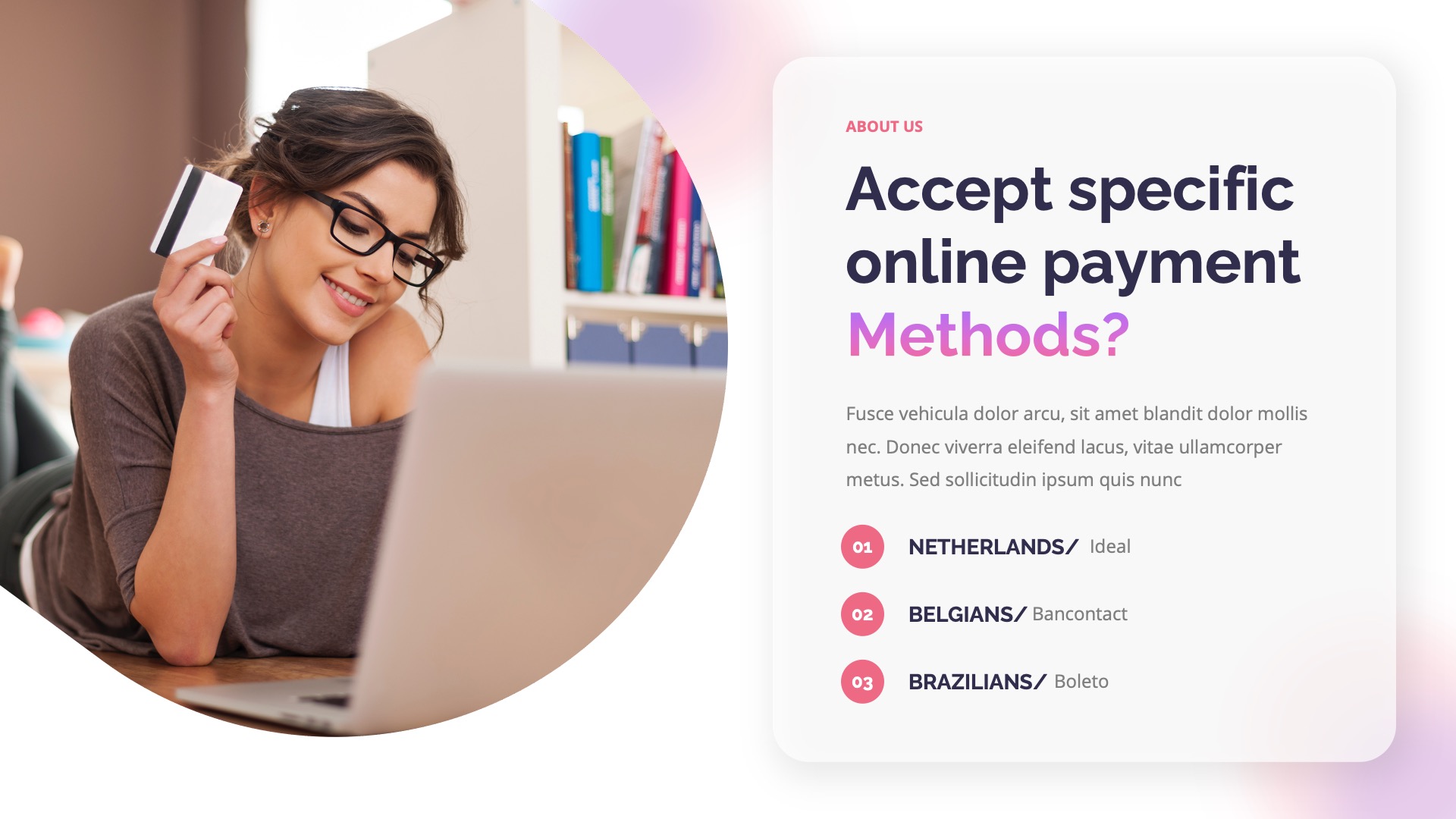 PAYU - Digital Wallet & Payment Powerpoint Template, Presentation Templates