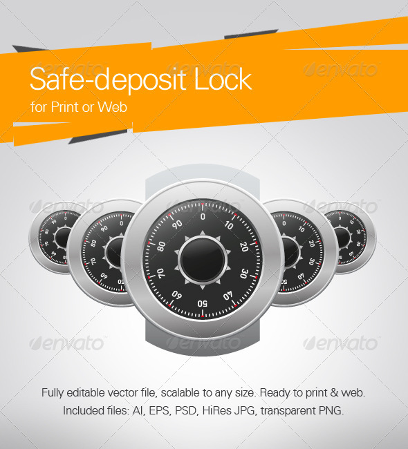 Safe-Deposit Lock - Business Backgrounds