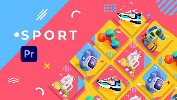 Sport Product Promo | Premiere Pro MOGRT