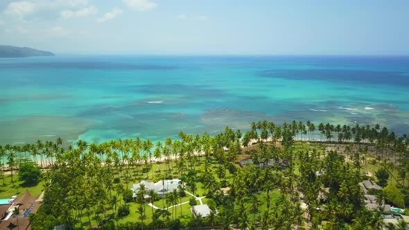 A beautiful beach at Dominican Republic called Playa Bonita at Las Terrenas. alt